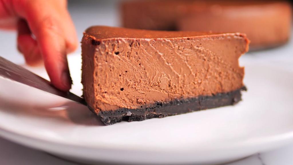 'Video thumbnail for The Ultimate Chocolate Cheesecake'