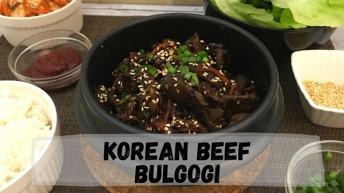'Video thumbnail for Korean Beef Bulgogi Recipe | Happy Tummy Recipes'