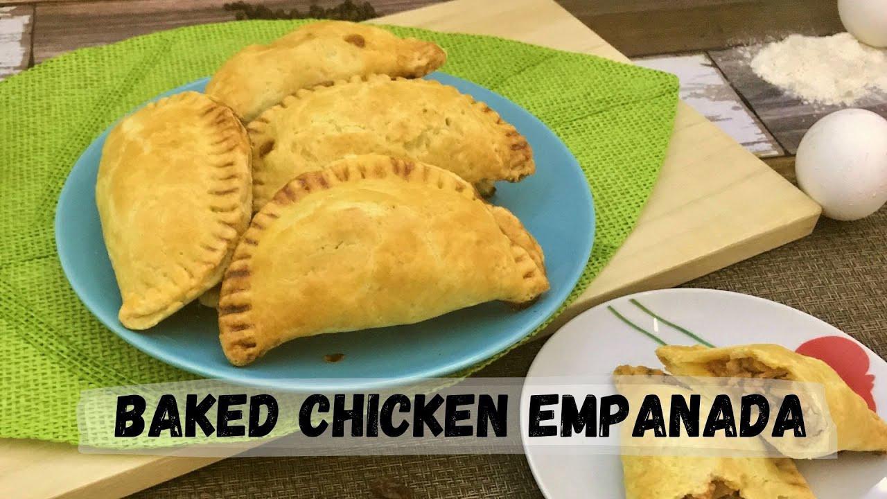 'Video thumbnail for Baked Chicken Empanada Recipe | Happy Tummy Recipes'