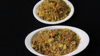 'Video thumbnail for egg fried rice recipe spicy restaurant style-how to make egg fried rice'