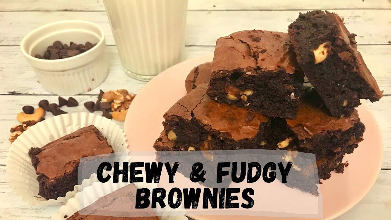 'Video thumbnail for How to make Chewy and Fudgy Brownies | Happy Tummy Recipes'