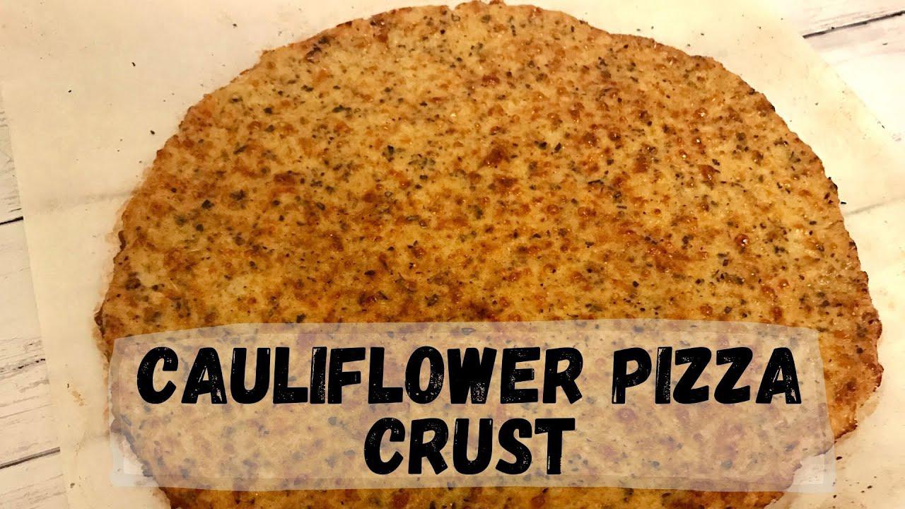 'Video thumbnail for Cauliflower Pizza Crust | Happy Tummy Recipes'