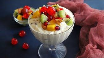 'Video thumbnail for Yummy Creamy Fruit Salad To Try As Summer Dessert!!! (NO COOKING REQUIRED)'