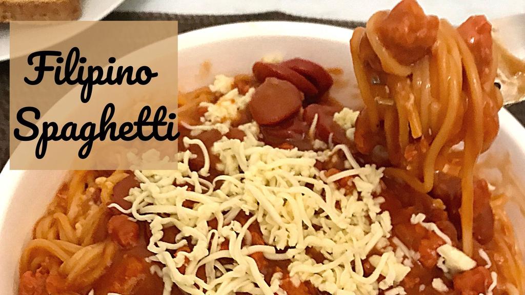 'Video thumbnail for Filipino Style Spaghetti'