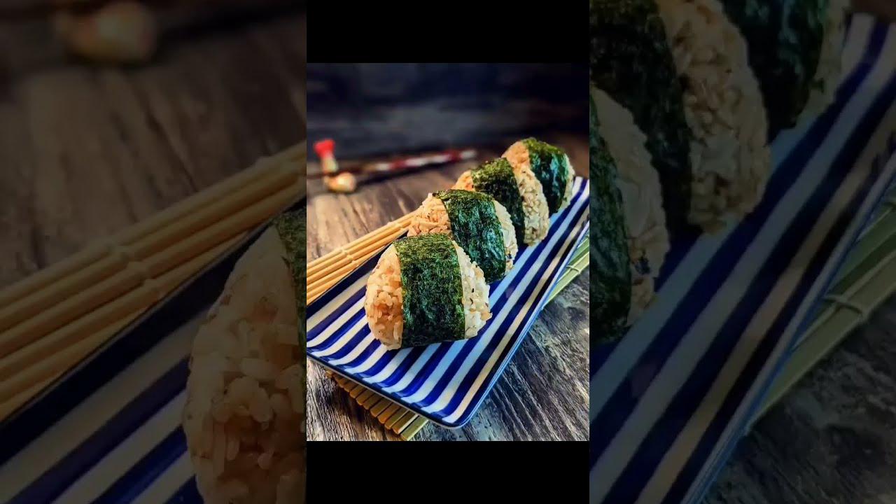 'Video thumbnail for how to make#onigiri #homemaderecipes #cookingvideo #shorts #youtubeshorts #japanesefood #easyrecipe'